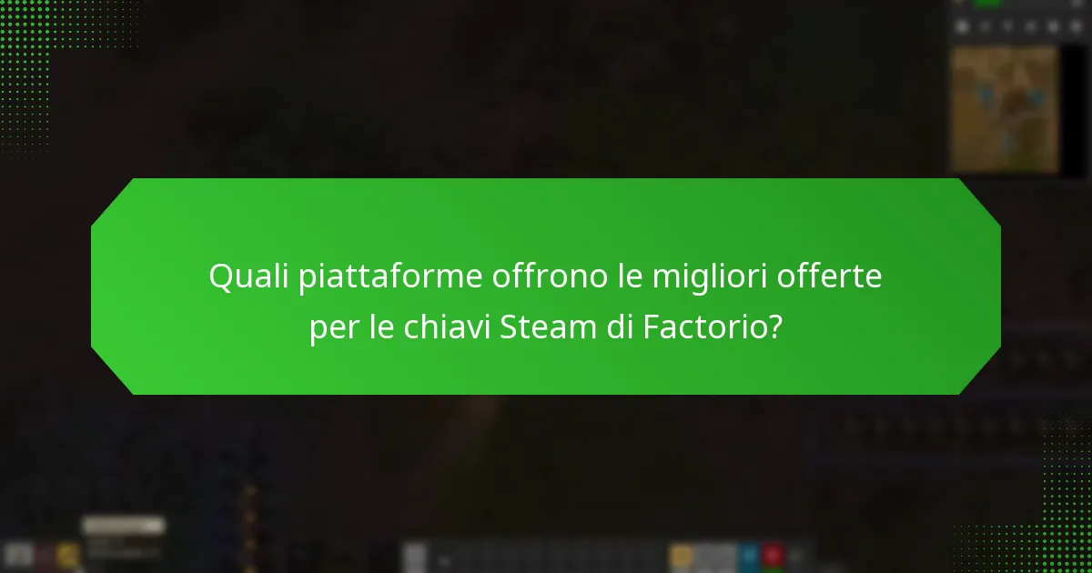 Come richiedere una chiave Steam di Factorio durante le promozioni?