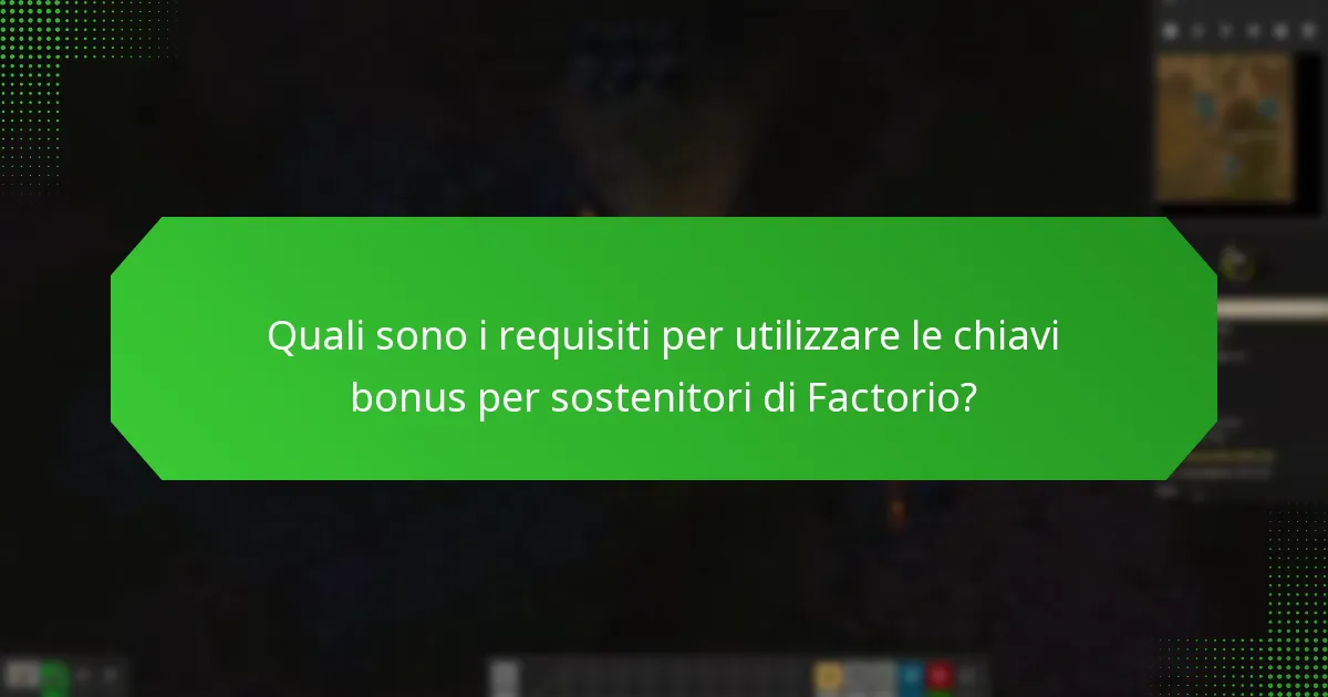 Come si collegano i pacchetti promozionali alle chiavi bonus per sostenitori di Factorio?