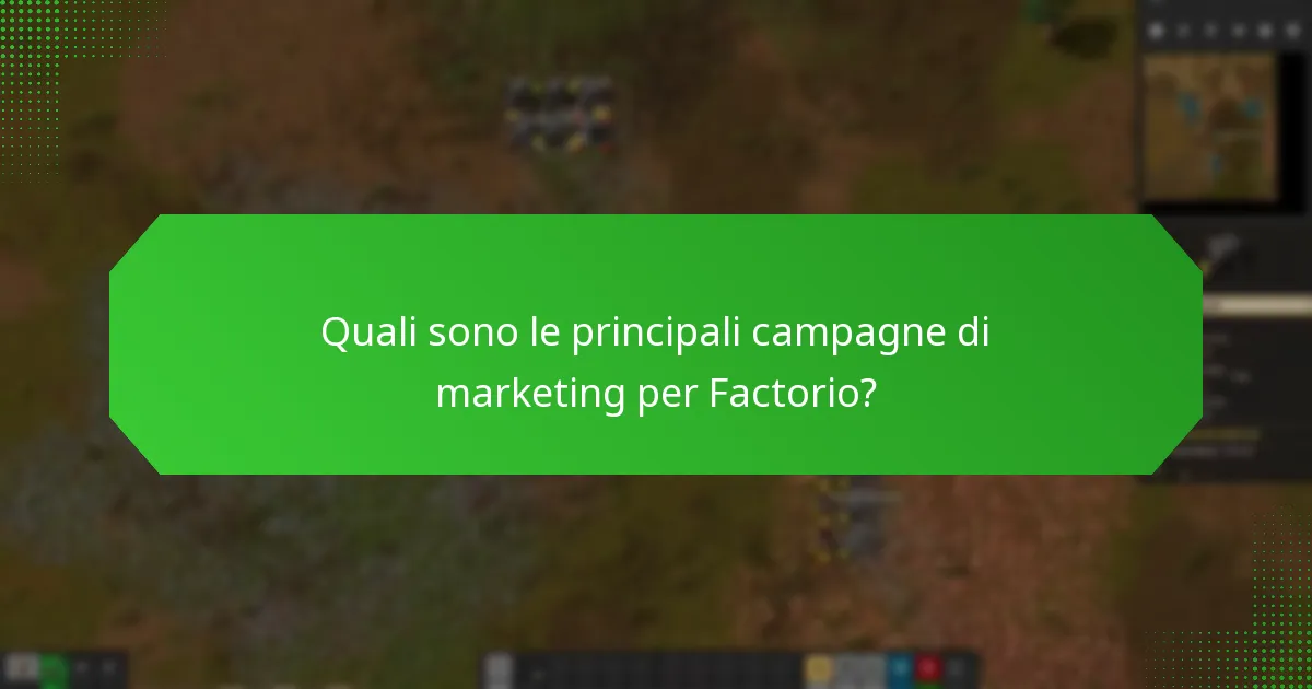 Quali strumenti migliorano gli sforzi di marketing di Factorio?